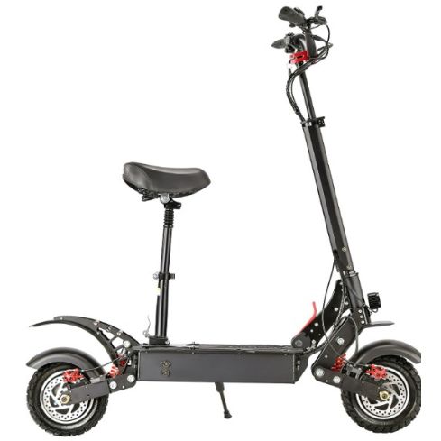 White Siberia Nerpa 3200W Electric Scooter with Seat 