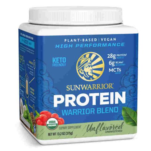 Sunwarrior - Warrior Blend High Performance| Plant-Based | Keto-Friendly |Vegan |Organic Protein Powder