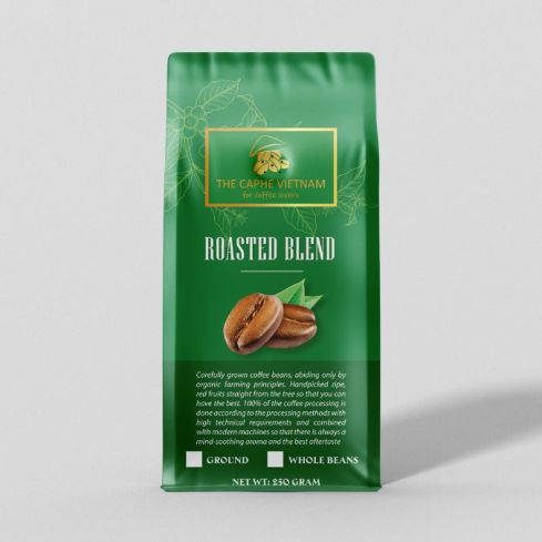 The Caphe Vietnam Roasted Blend (100% Robusta) - Ground 250g