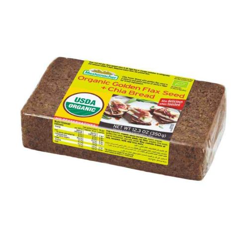 Mestemacher Organic Flaxseed & Chia Bread 350g