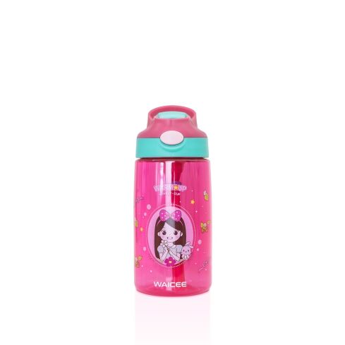 Waicee Little Pink Princess Water Bottle - 500ml