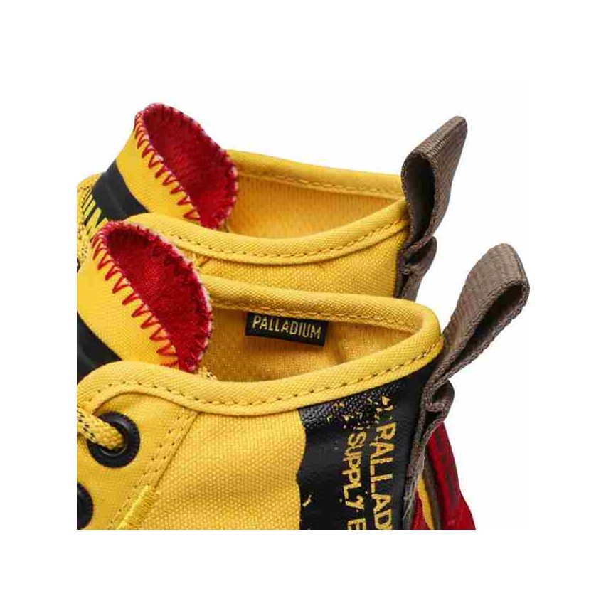 Palladium Pallaace Supply Mid Super Lemon Shoes