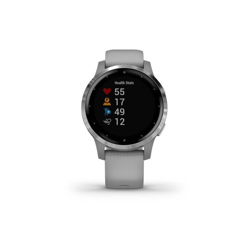 Garmin Vívoactive 4s 40mm Powder Grey With Silver Hardware