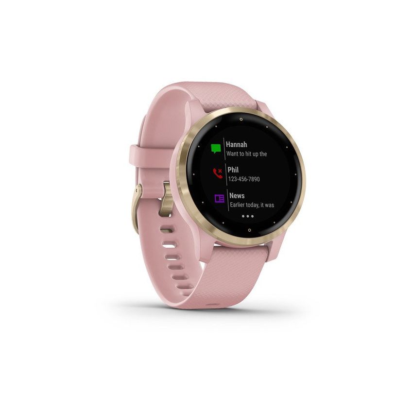 Garmin Vívoactive 4s 40mm Dust Rose With Light Gold Hardware