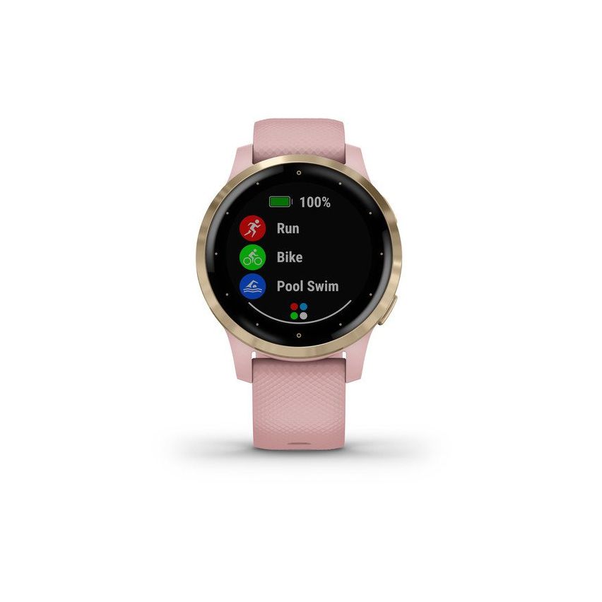 Garmin Vívoactive 4s 40mm Dust Rose With Light Gold Hardware