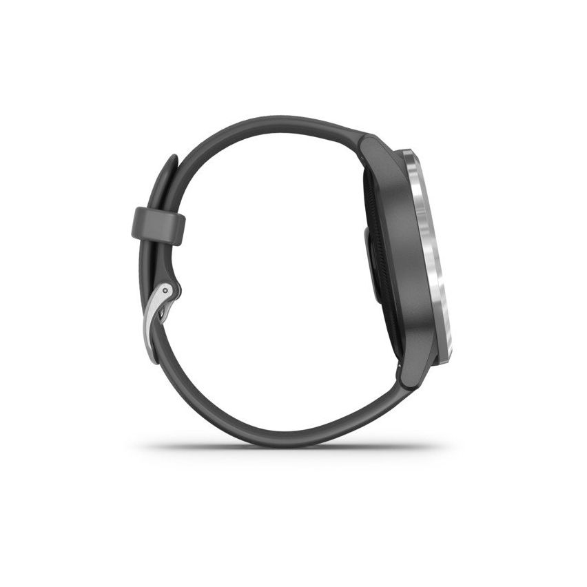 Garmin Vívoactive 4 45mm Shadow Grey With Silver Hardware