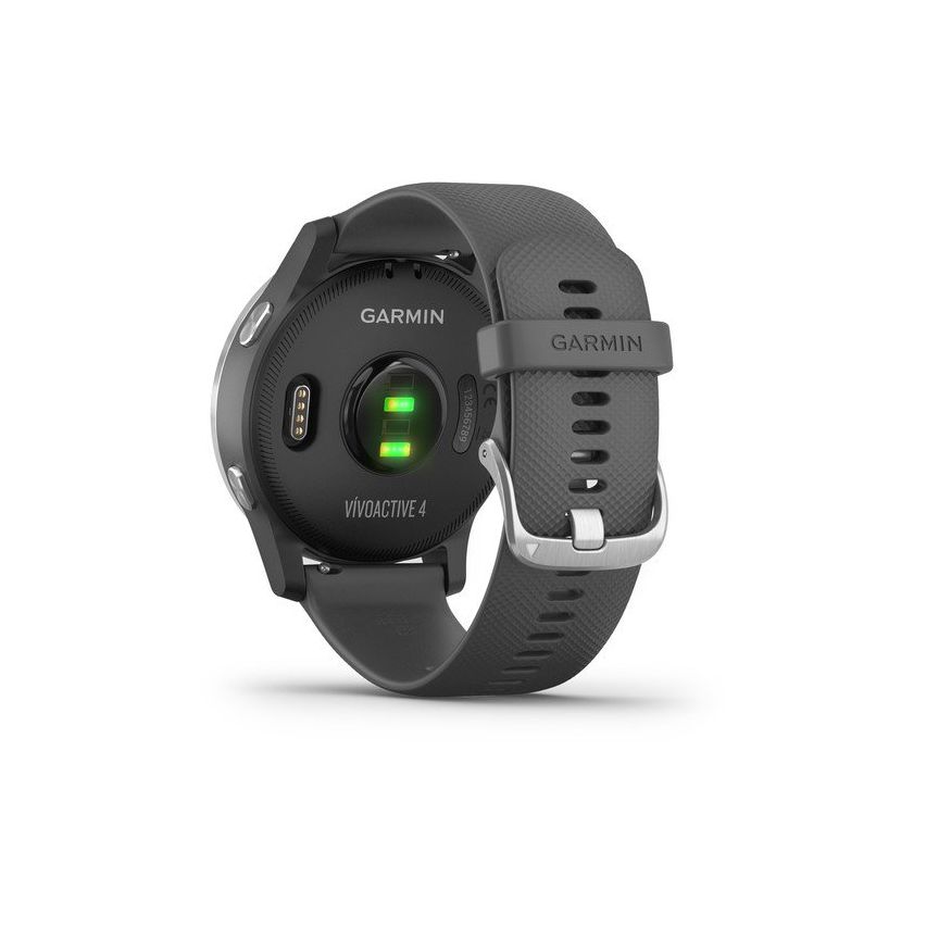 Garmin Vívoactive 4 45mm Shadow Grey With Silver Hardware