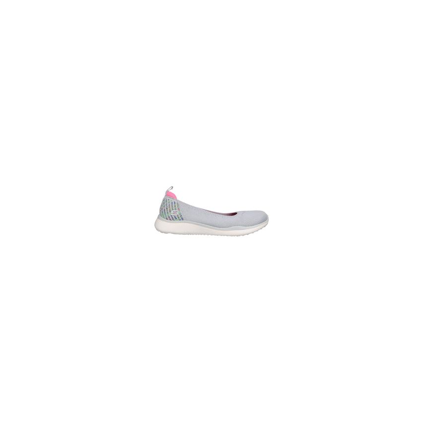 Skechers Women Microburst 2.0 Sports Active Shoes Gray Pink