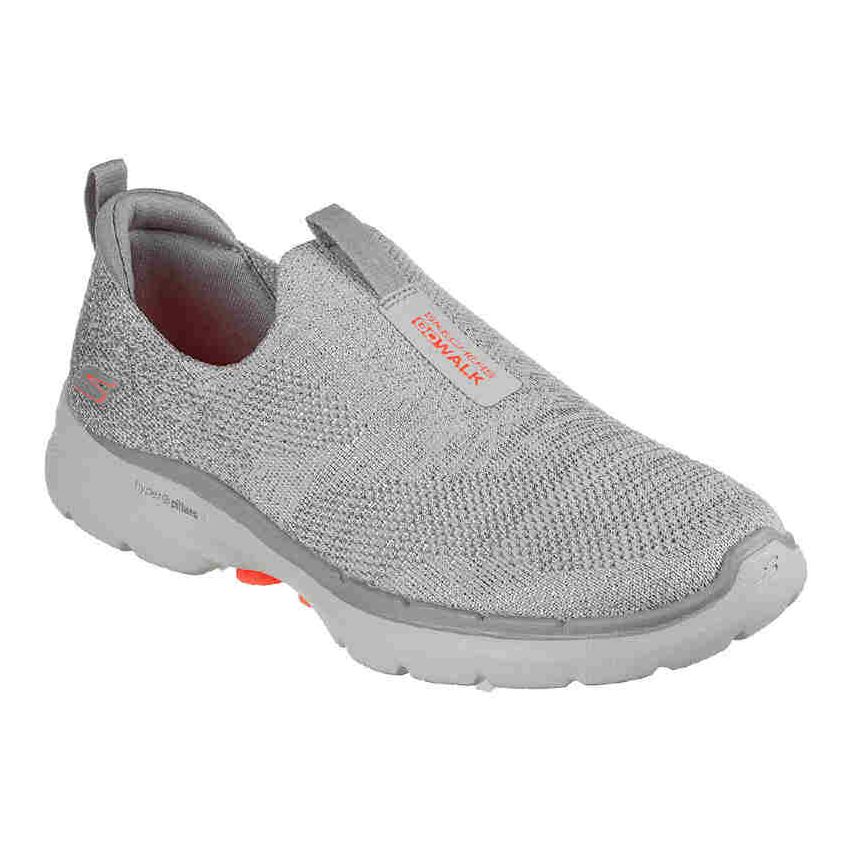 Skechers Women Go Walk 6 Gray Charcoal