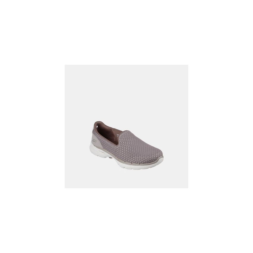 Skechers Go Walk 6 Shoes for Women in Taupe