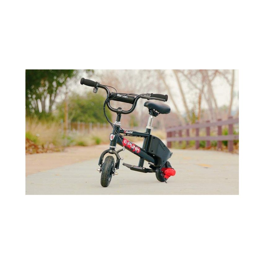 Razor E-punk Mini Scooter Black/Red 14km/h