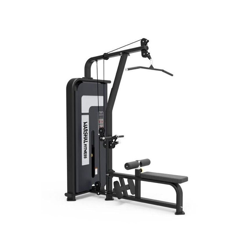 Marshal Fitness 2 in 1 Lat Pull & Seated Row Machine