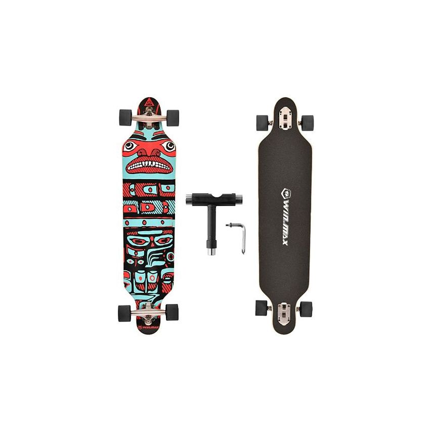 WinMax Hayda Long Skateboard-WME76749D