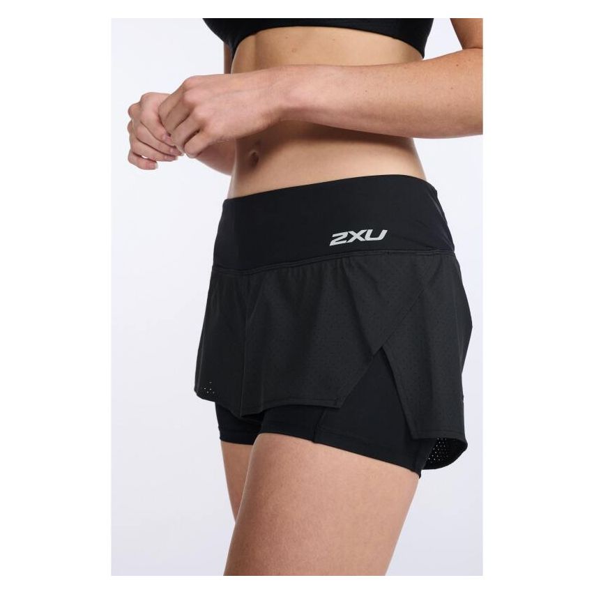 2XU Women's -Aero 2-IN-1 4 Inch Shorts