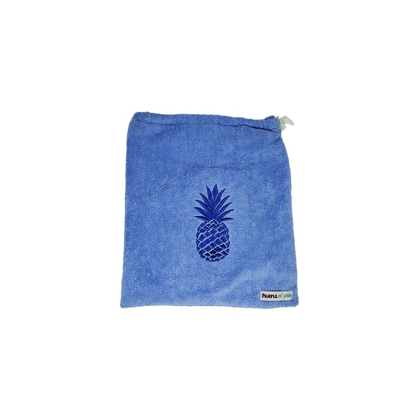 Pamplemousse Beach Bag with Pineapple Embroidery