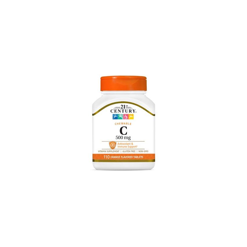 21st Century C 500mg Orange 110 Chewables