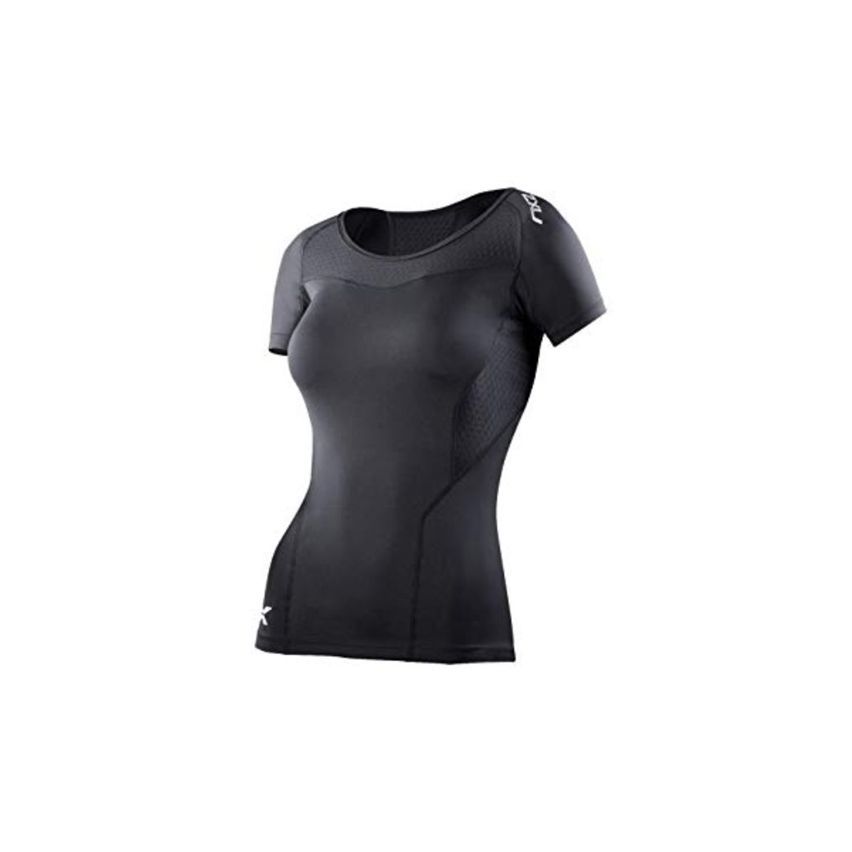 2Xu Women's Base Compression Short Sleeve Top Black S