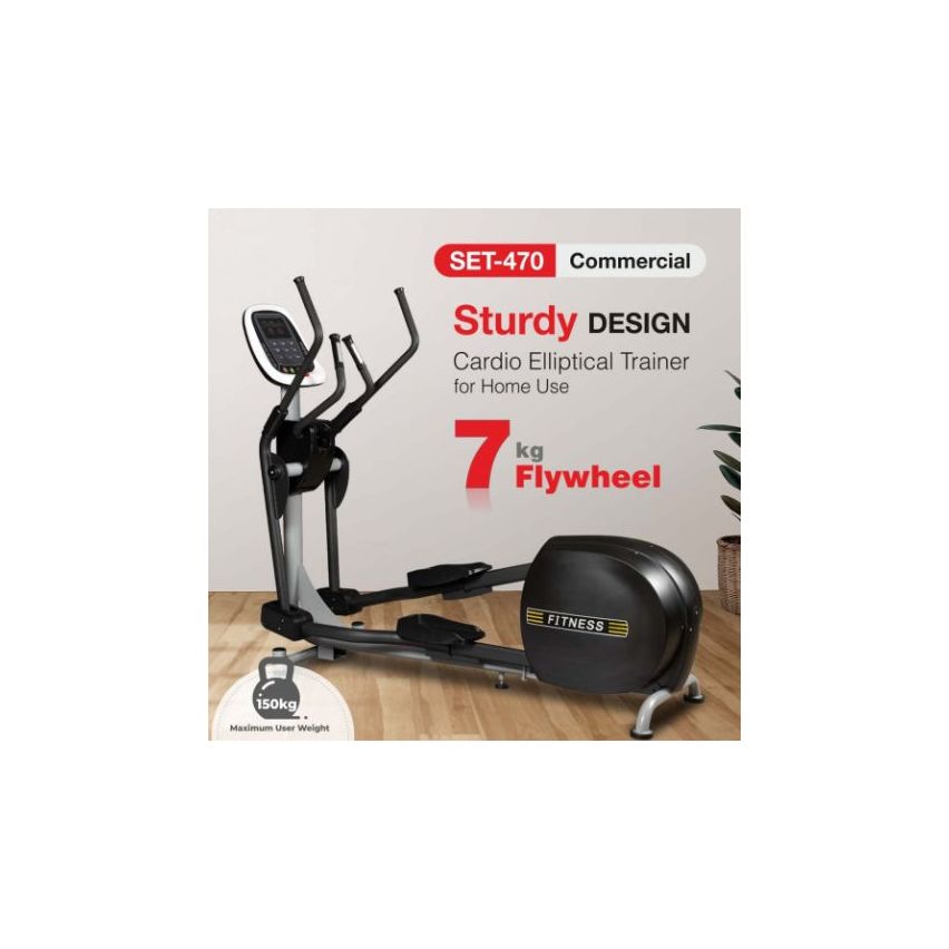 Sparnod Fitness SET-420 Commercial Elliptical Cross Trainer Machine