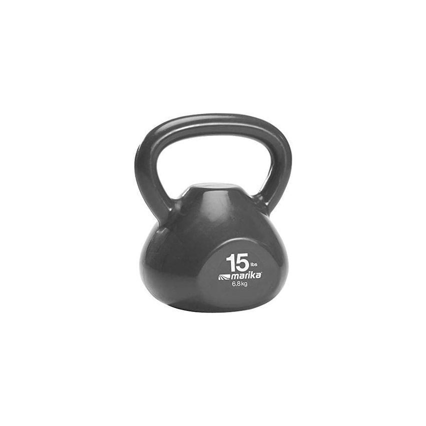 Marika 15 Lb Kettle Bell Charcoal 