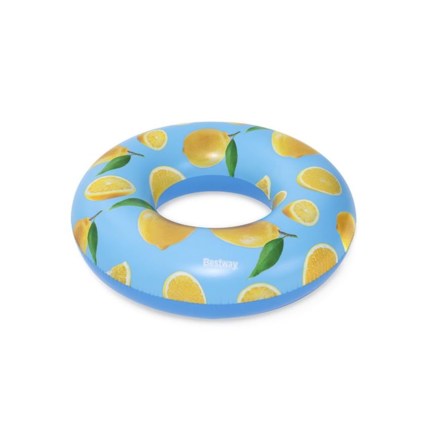 Bestway Scentsational Lemon Swim Ring 119 cm