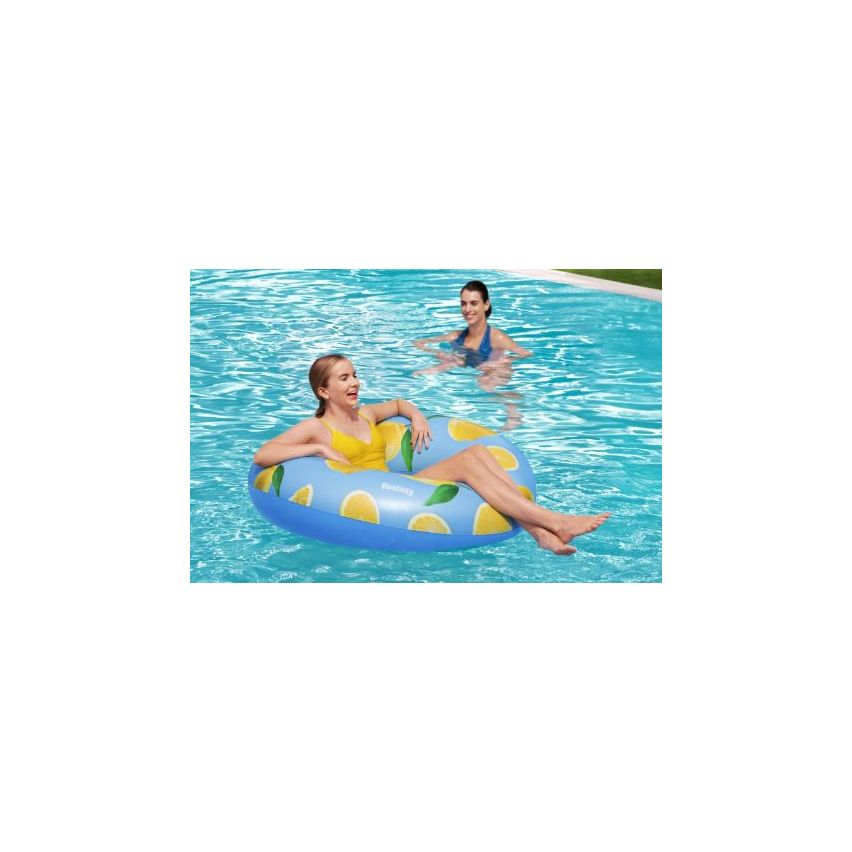 Bestway Scentsational Lemon Swim Ring 119 cm