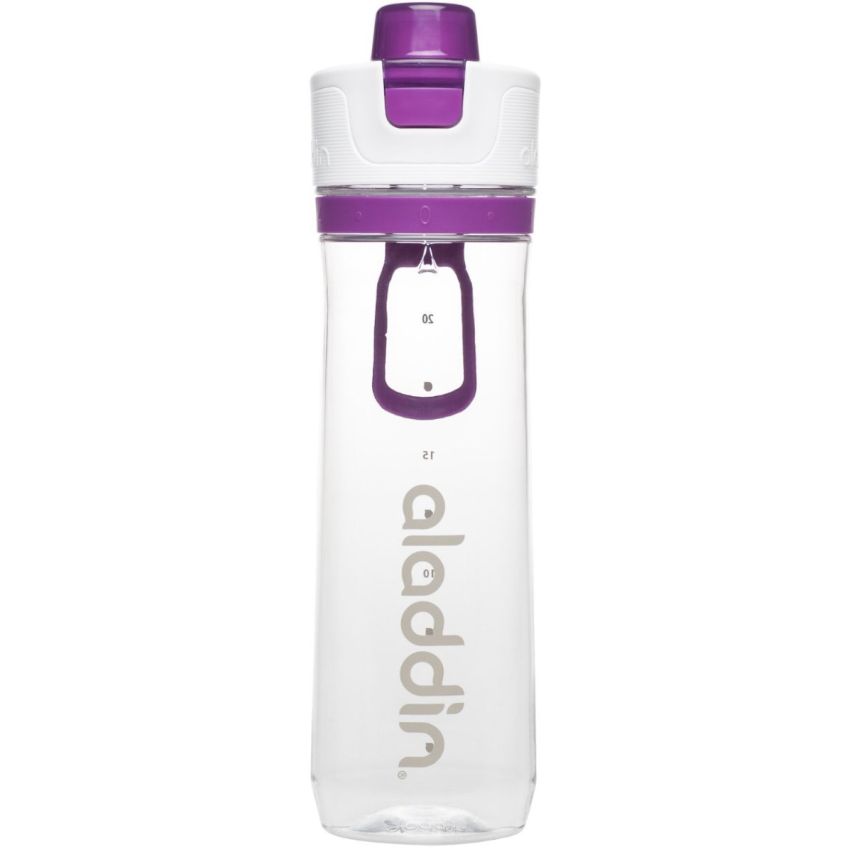 Aladdin Active Hydration Tracker Water Bottle 0.8L Purple