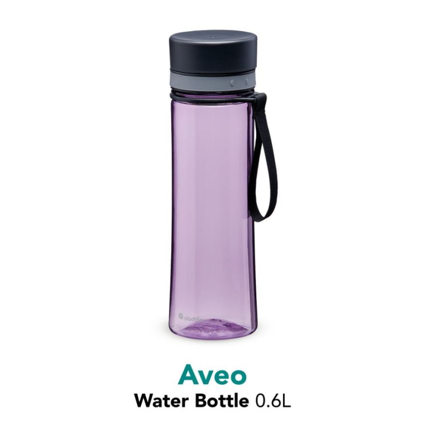 Aladdin Aveo Water Bottle 0.6L New Design Violet Purple