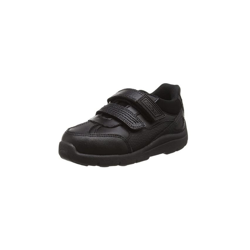 Kickers Boys' Moakie Reflex Infant Low-Top Sneakers, Black