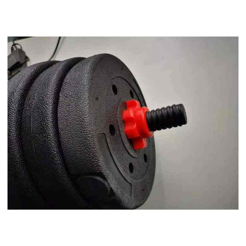 50KG Adjustable Rubber Dumbbells