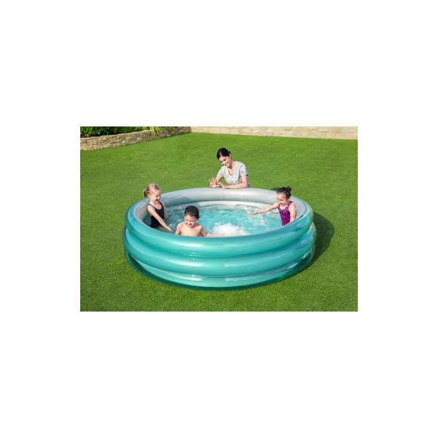 Bestway Big Metallic 3-ring Pool 201x53cm