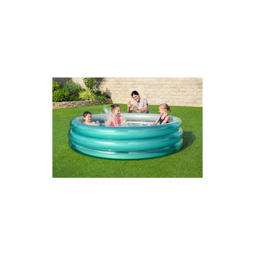 Bestway Big Metallic 3-ring Pool 201x53cm