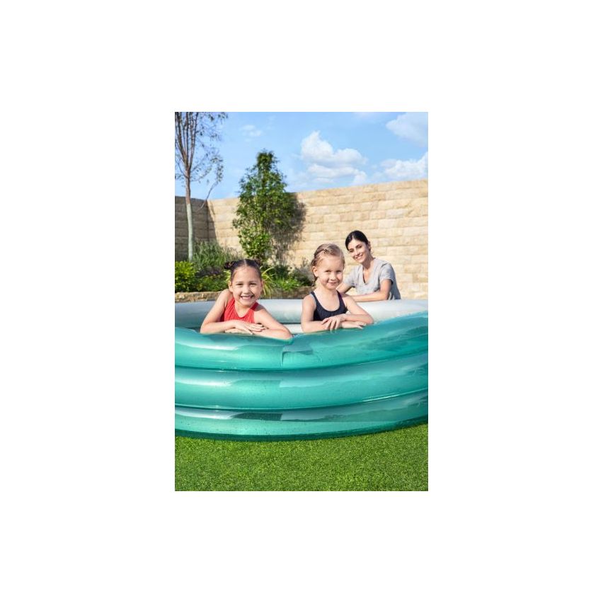 Bestway Big Metallic 3-ring Pool 201x53cm