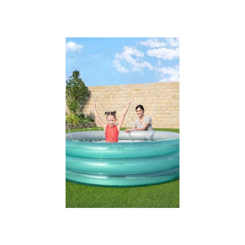 Bestway Big Metallic 3-ring Pool 201x53cm