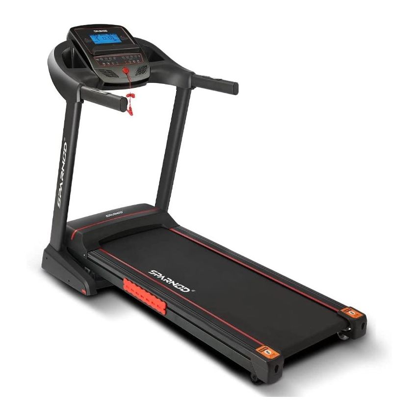 Sparnod Fitness (3 Hp Ac Motor) Hydraulic Lift & Lowering Assist Treadmill