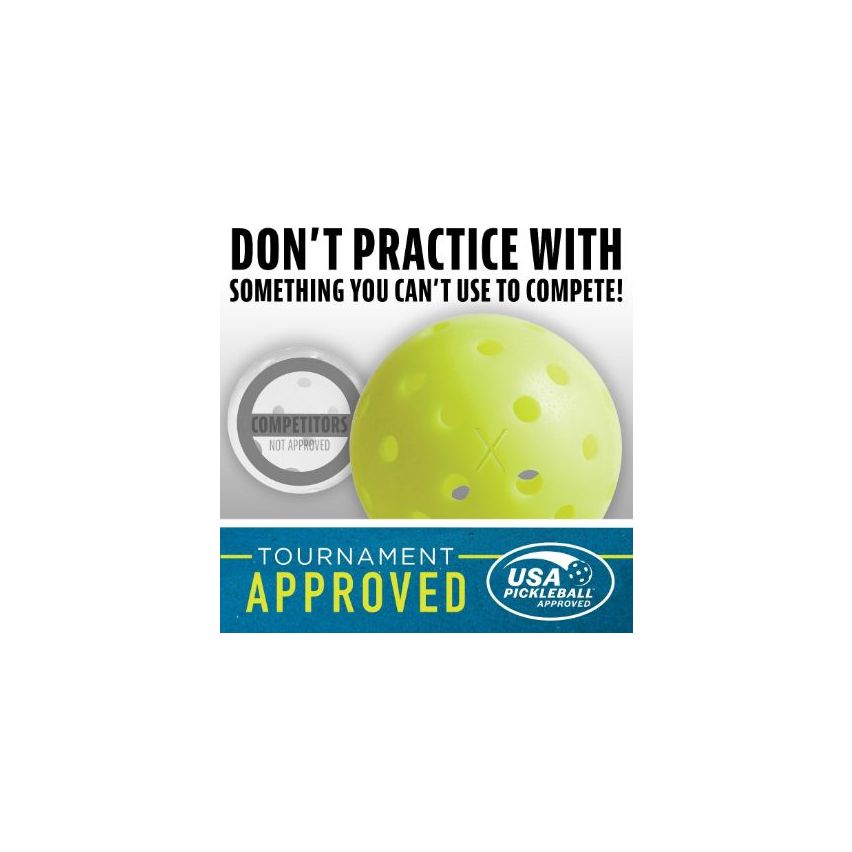 Franklin Pickleballs - X-40 Outdoor - 3 Pack