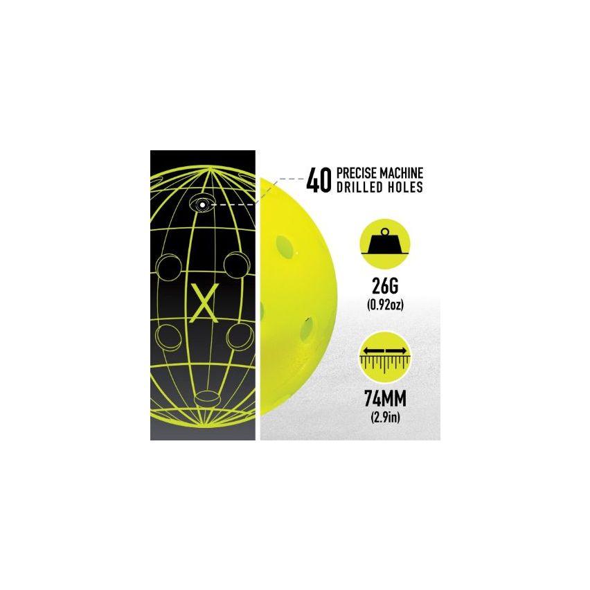 Franklin Pickleballs - X-40 Outdoor - 3 Pack