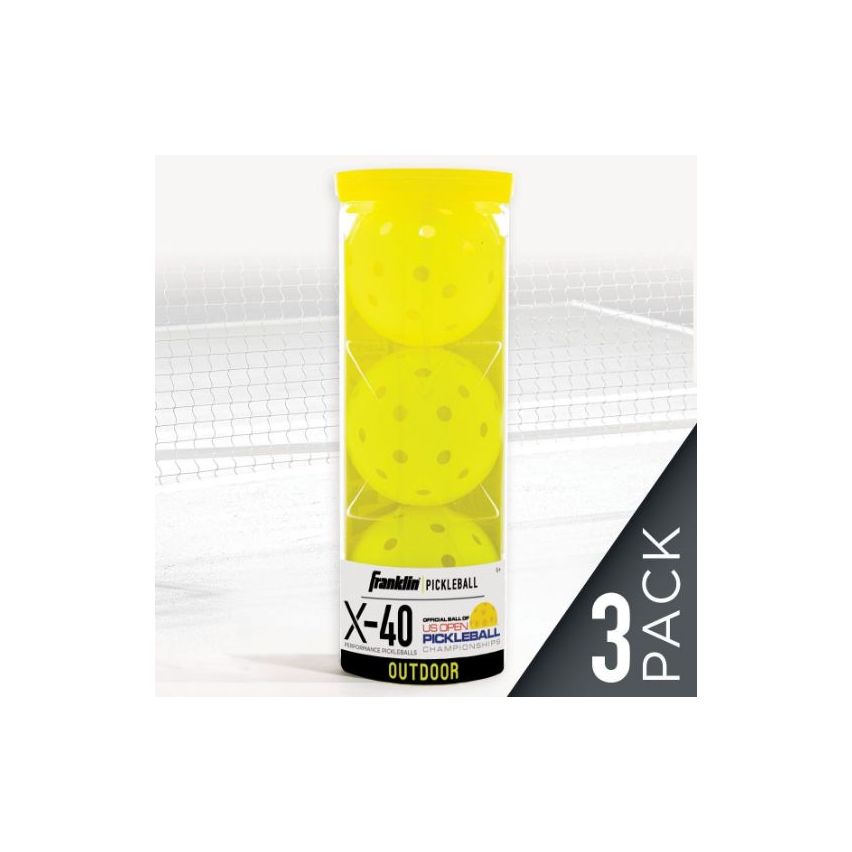 Franklin Pickleballs - X-40 Outdoor - 3 Pack