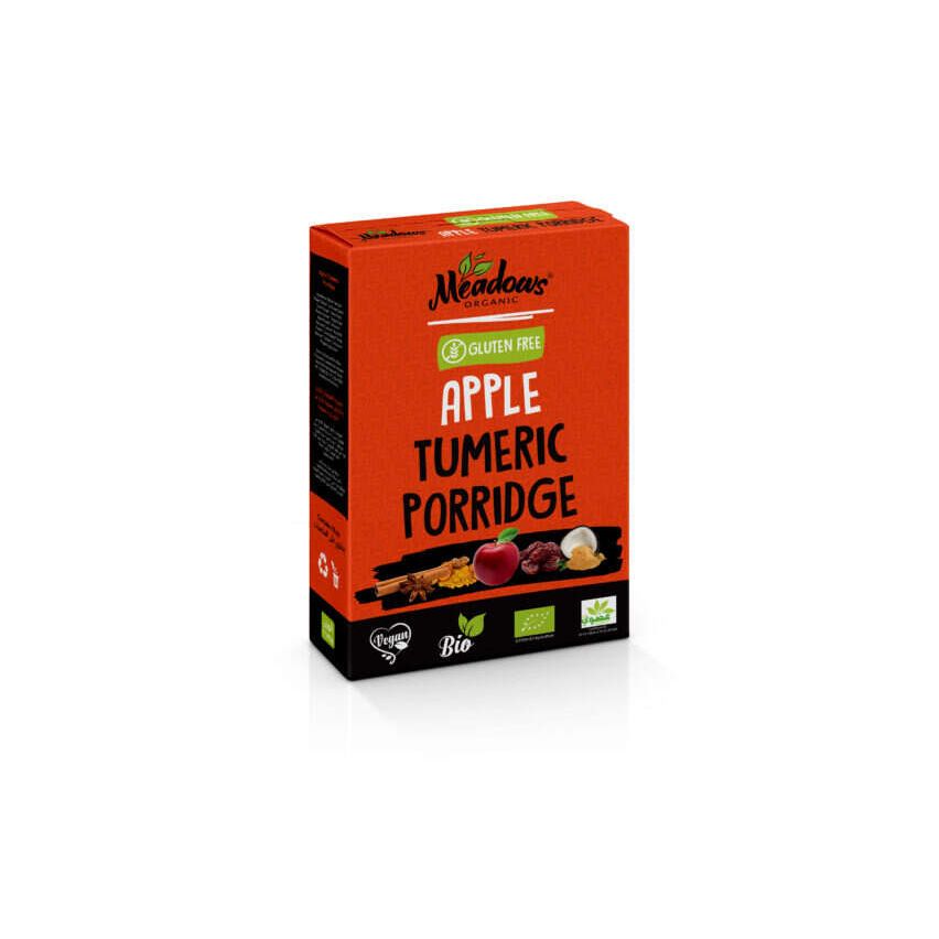 Meadows Apple Tumeric Porridge 400g