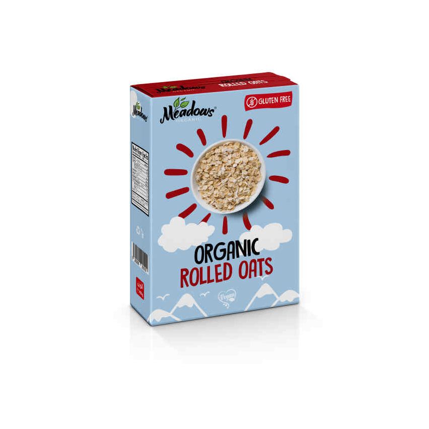 Meadows Organic GF Rolled Oats 400g