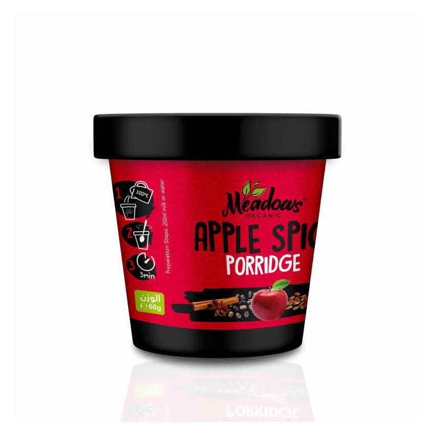 Meadows Apple Spice Porridge 60g