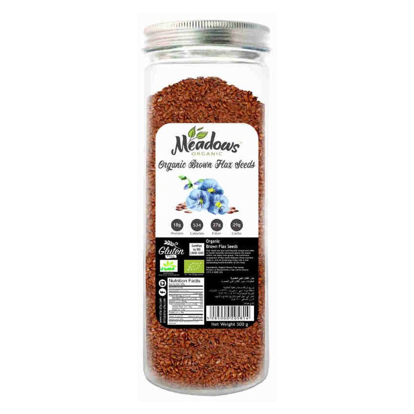 Meadows Brown Flax Seeds