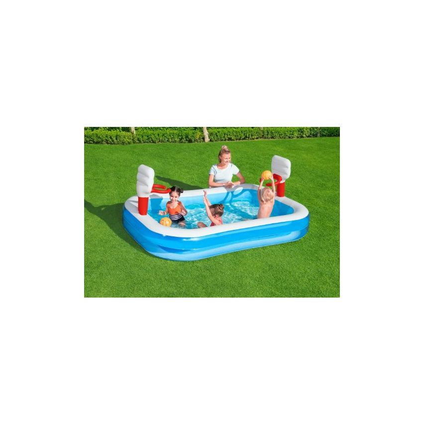 Bestway Play Pool Basketball 251x168x102cm