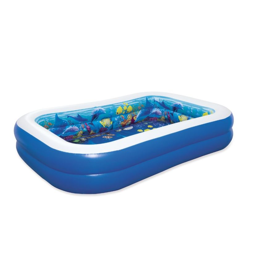 Bestway 3D Pool Undersea Adventure 262x175x51cm