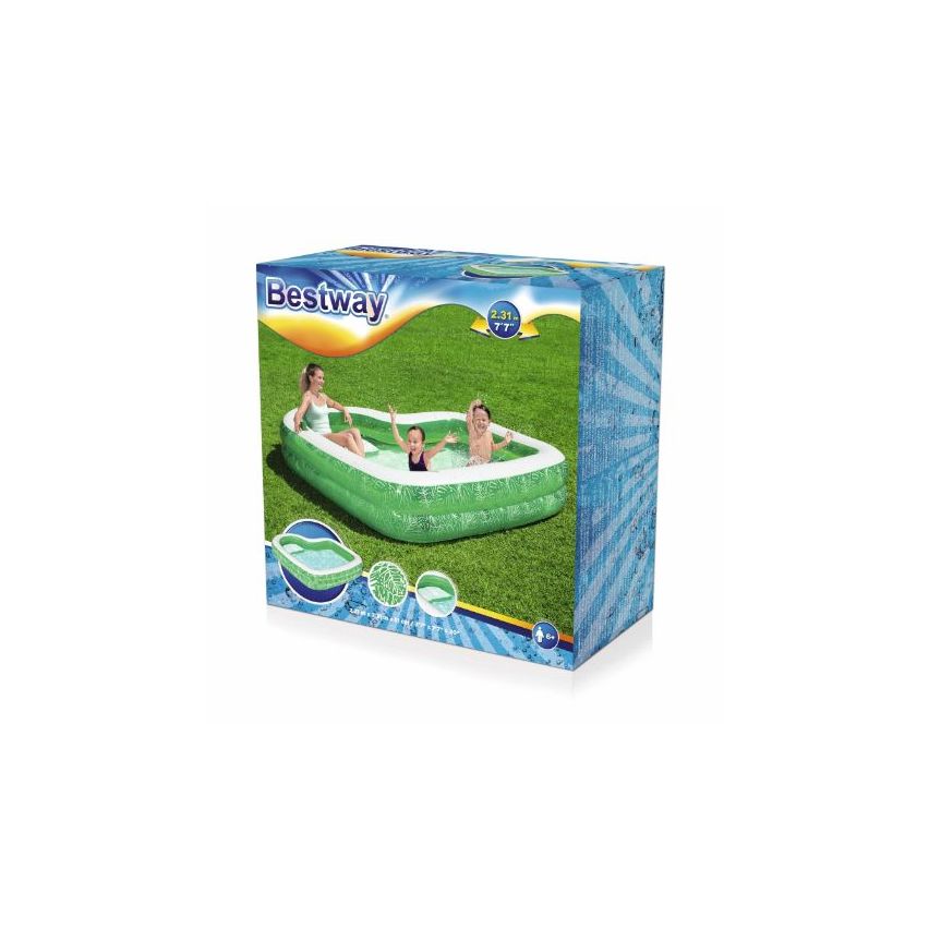 Bestway Family Pool Tropical 231x231x51cm