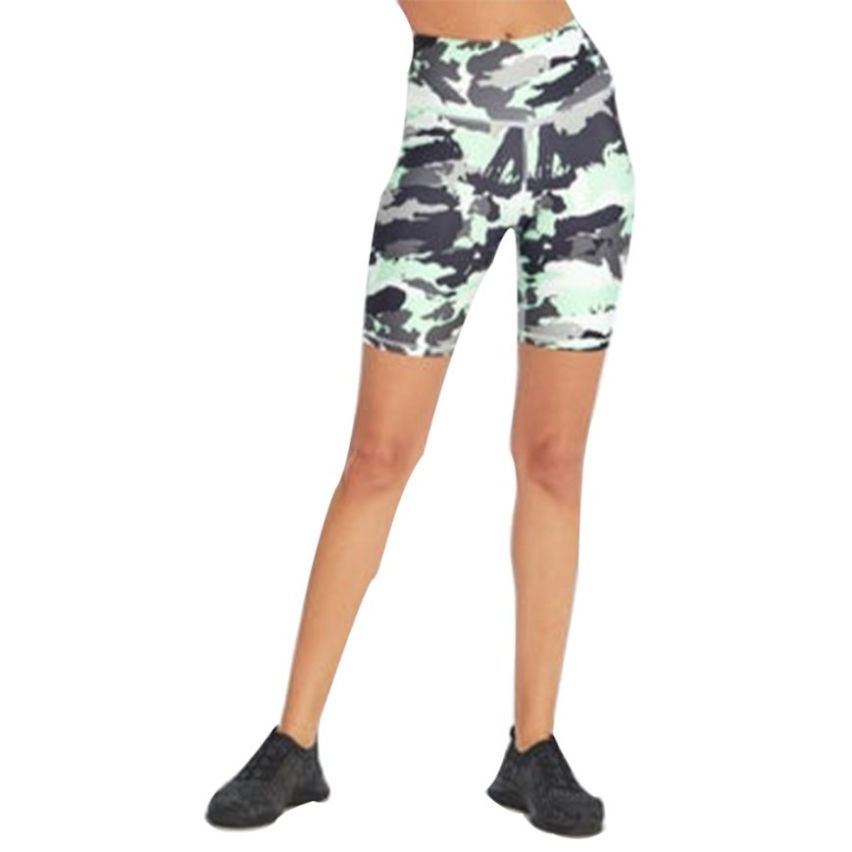 Marika Women's Rim Short Green Ash/Black Camo