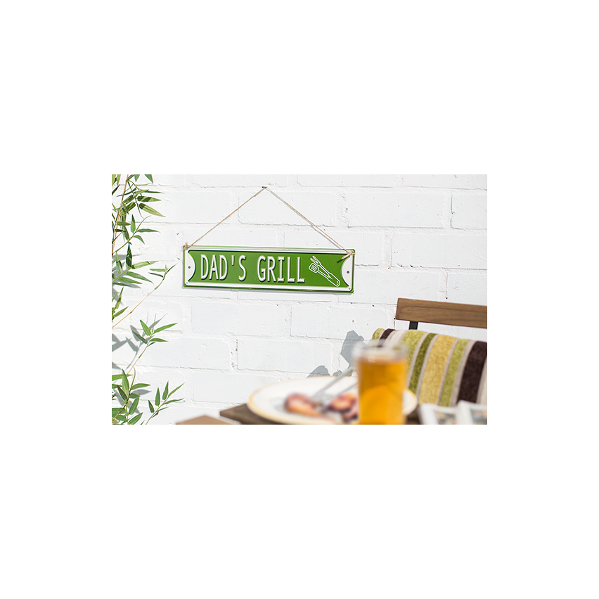 La Hacienda Dad's Grill Wall Sign