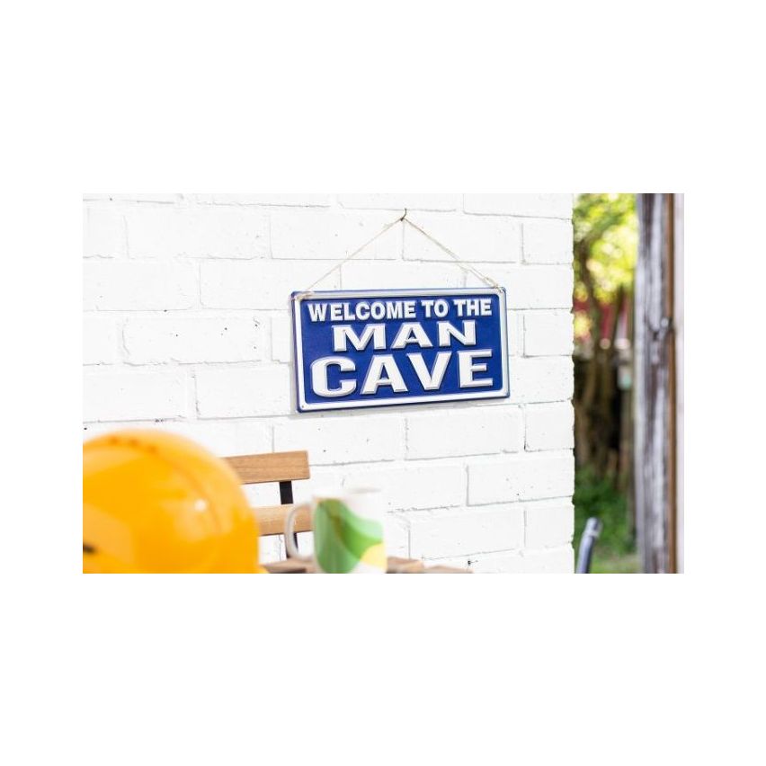 La Hacienda Welcome To The Man Cave Wall Sign