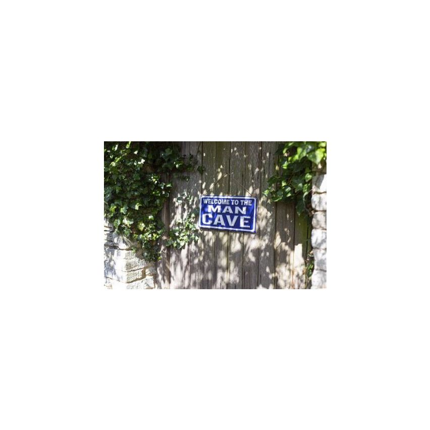La Hacienda Welcome To The Man Cave Wall Sign
