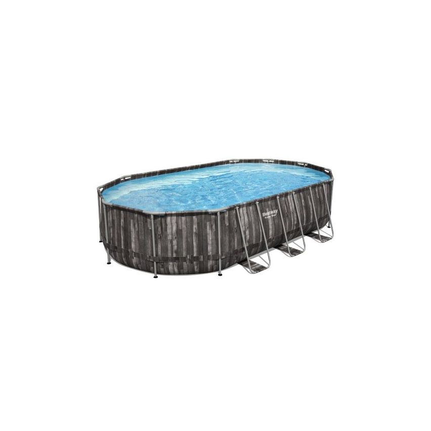 Bestway Poolset Powersteel Oval 610x366x122cm