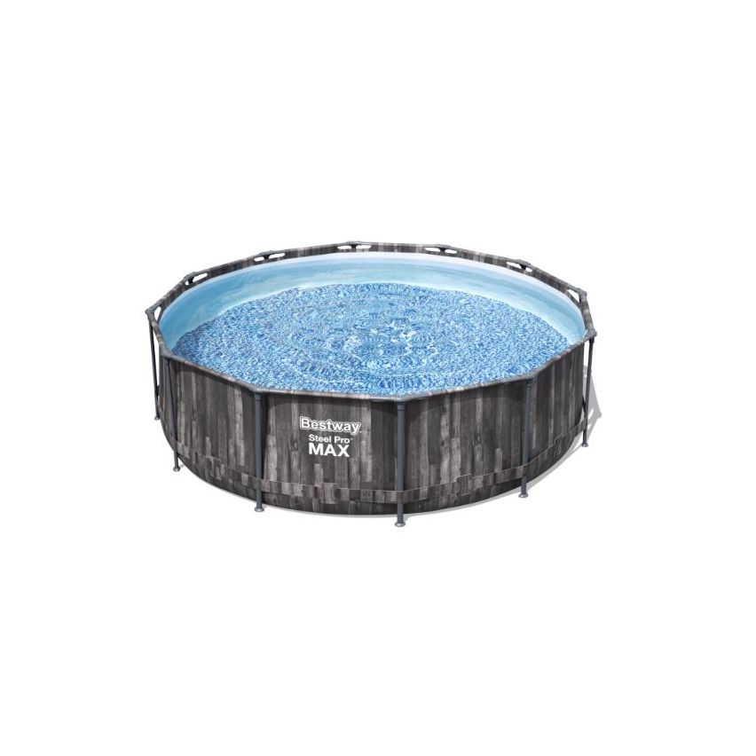 Bestway Poolset Steelpro Max Black 366x100cm